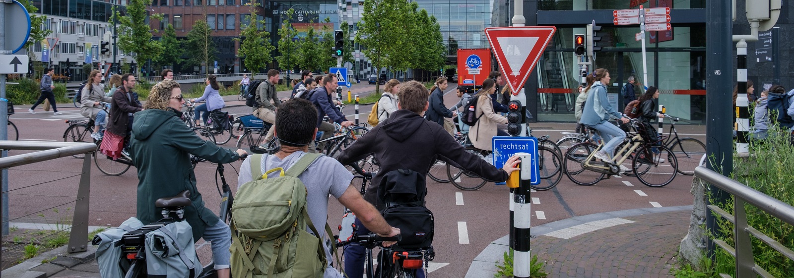 Fietsverkeer in utrecht
